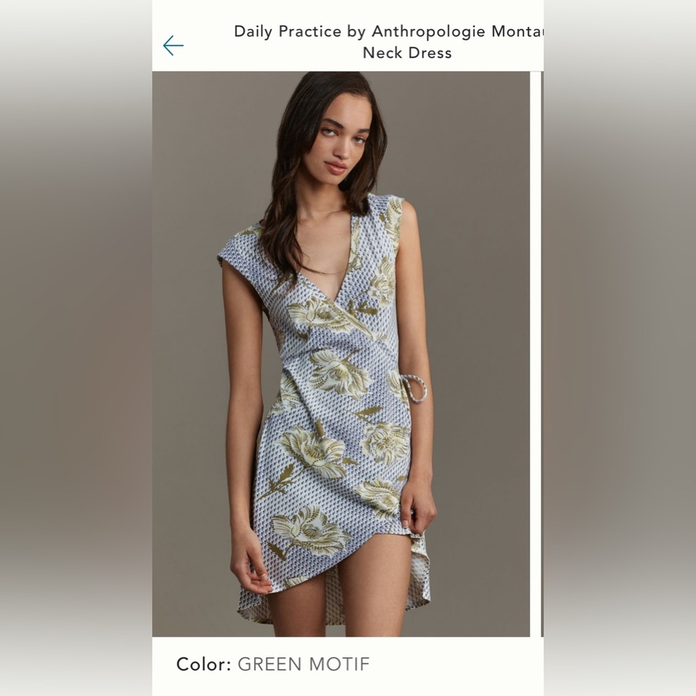 Anthropologie Wrap Dress